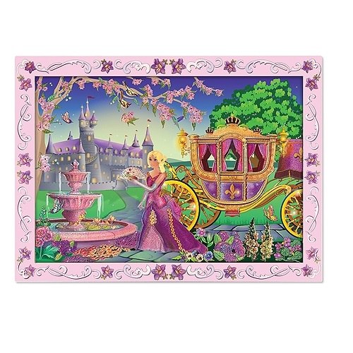 Красочная мозаика "Сказочная Принцесса"  